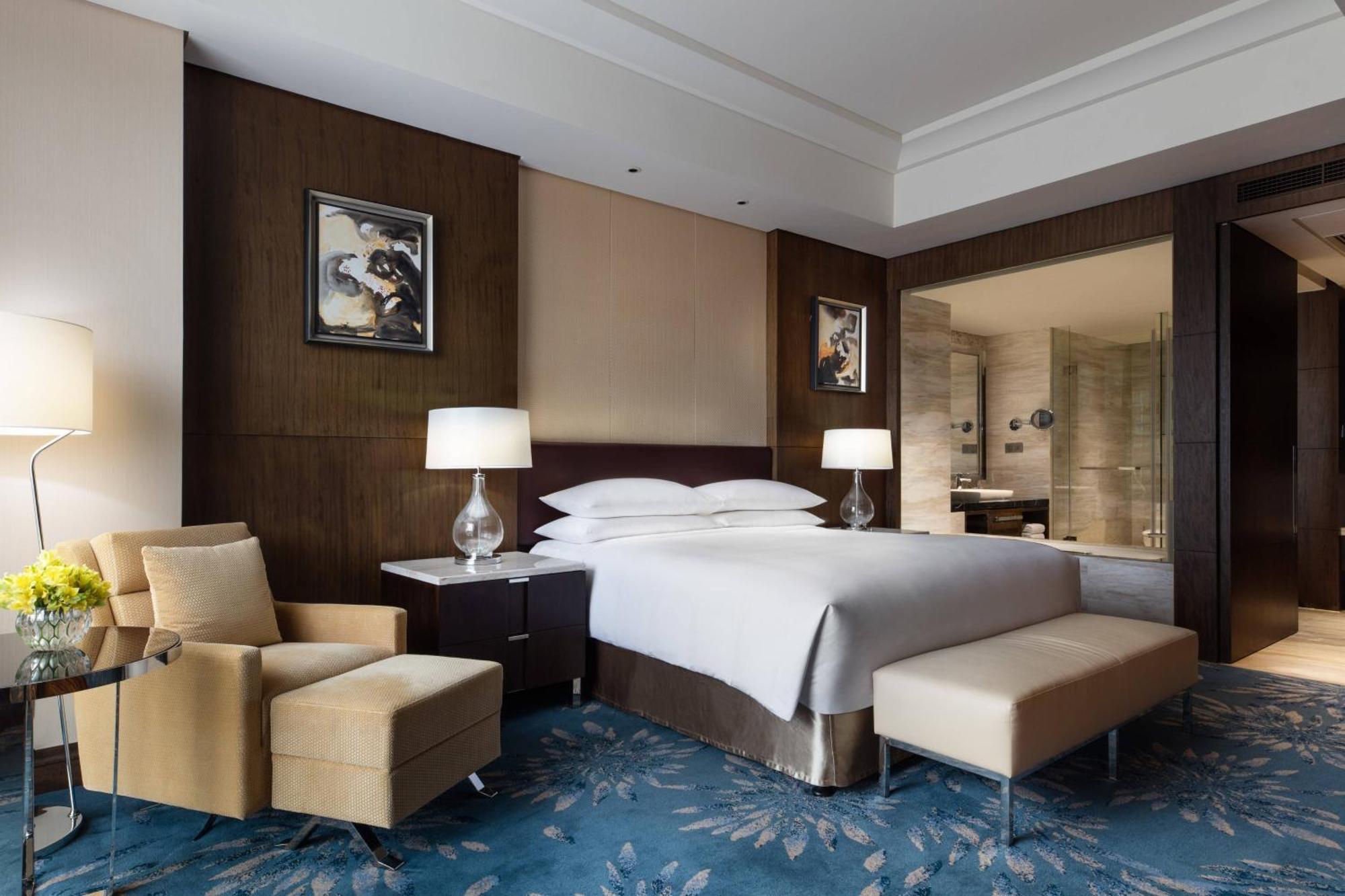 Shanghai Marriott Hotel Pudong East - Only A 30 Minute Drive From Disney Exteriér fotografie