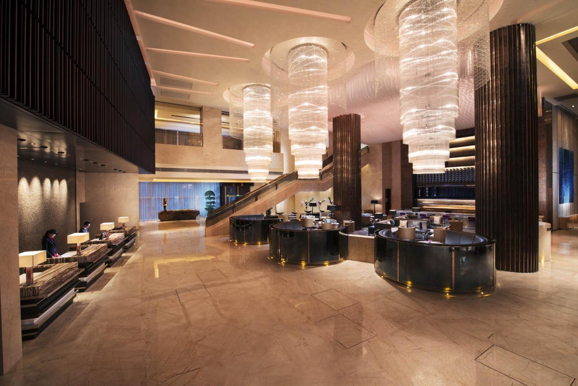 Shanghai Marriott Hotel Pudong East - Only A 30 Minute Drive From Disney Exteriér fotografie